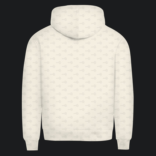 Herren Bio Hoodie mit Seitentaschen | Kronengecko | Crested Gecko | Correlophus ciliatus