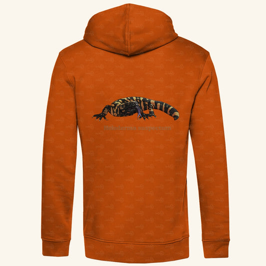 Herren Bio mit Seitentaschen Hoodie | Krustenechse Gila Monster Heloderma suspectum