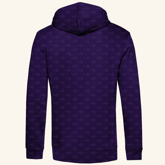 Herren Bio Hoodie mit Seitentaschen | Große Teufelsblume Idolomantis diabolica