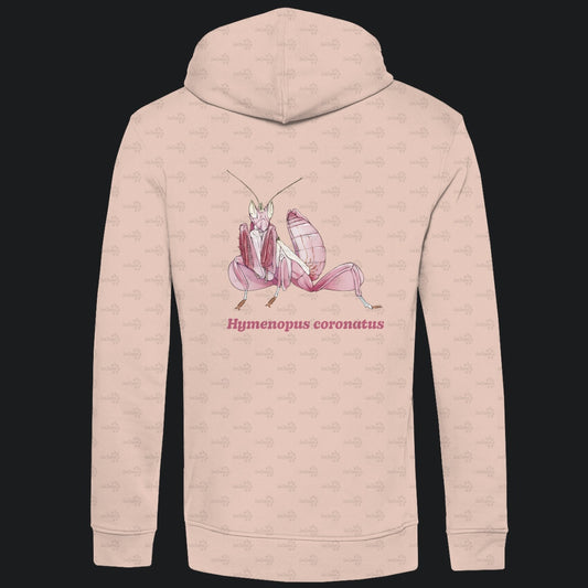 Herren Bio Hoodie mit Seitentaschen | Orchideenmantis orchid mantis Hymenopus coronatus