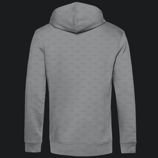 Herren Bio Hoodie mit Seitentaschen | Königspython Ballpython Python regius