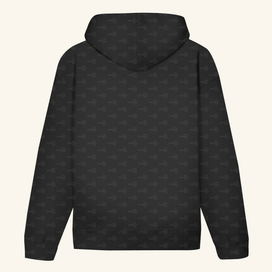 Unisex Bio Hoodie mit Bauchtasche | Wüstenfuchs Fennek Vulpes zerda