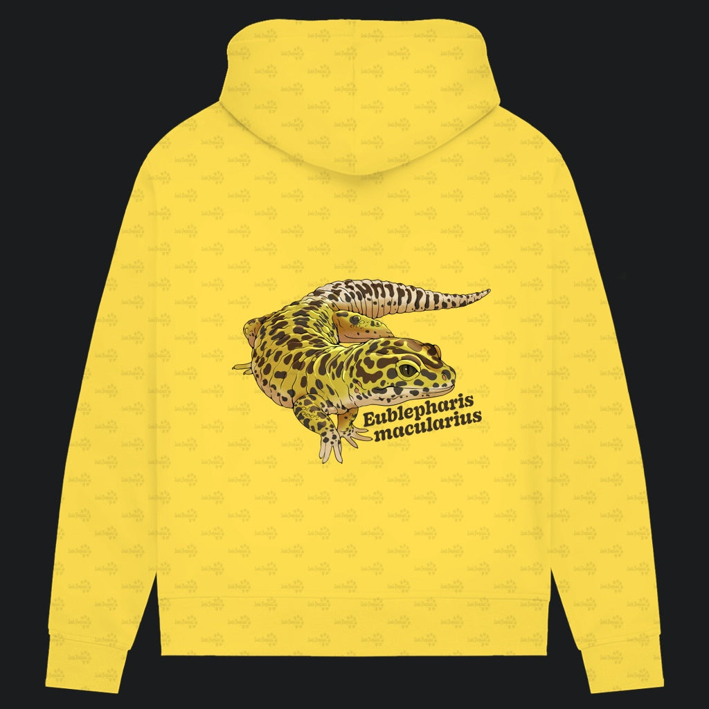 Damen Bio Hoodie mit Seitentaschen | Leopardgecko Eublepharis macularius