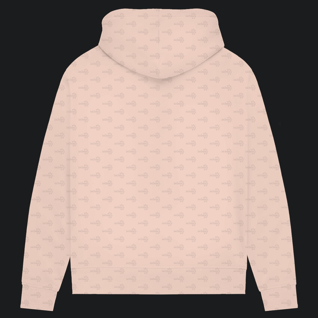 Damen Bio Hoodie mit Seitentaschen | blauer Baumwaran Varanus macraei