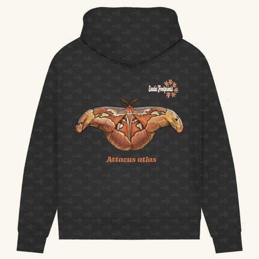 Damen Bio Hoodie mit Seitentaschen | Atlas spinner Atlas moth attacus atlas