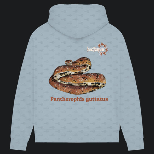 Damen Bio Hoodie mit Seitentaschen | Kornnatter Cornsnake Pantherophis guttatus