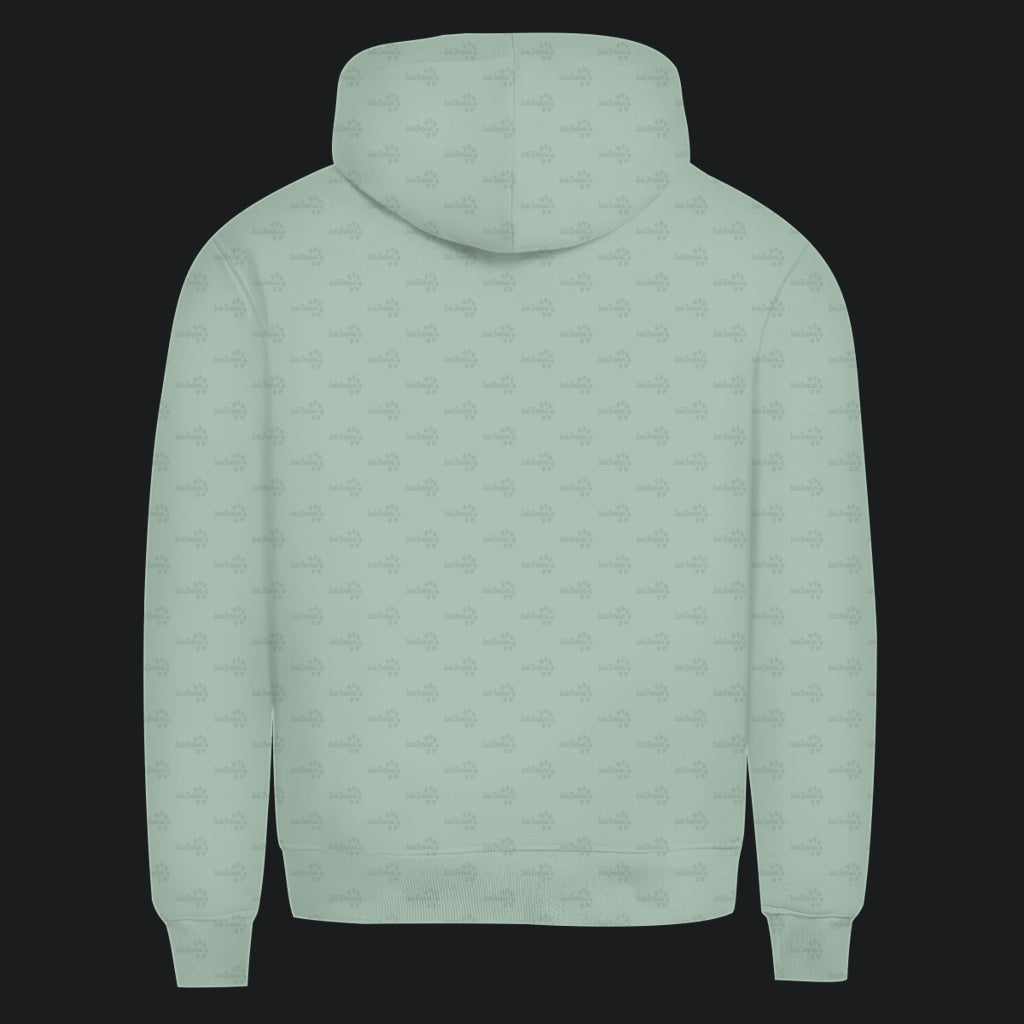 Herren Bio Hoodie mit Seitentaschen | Kronengecko | Crested Gecko | Correlophus ciliatus