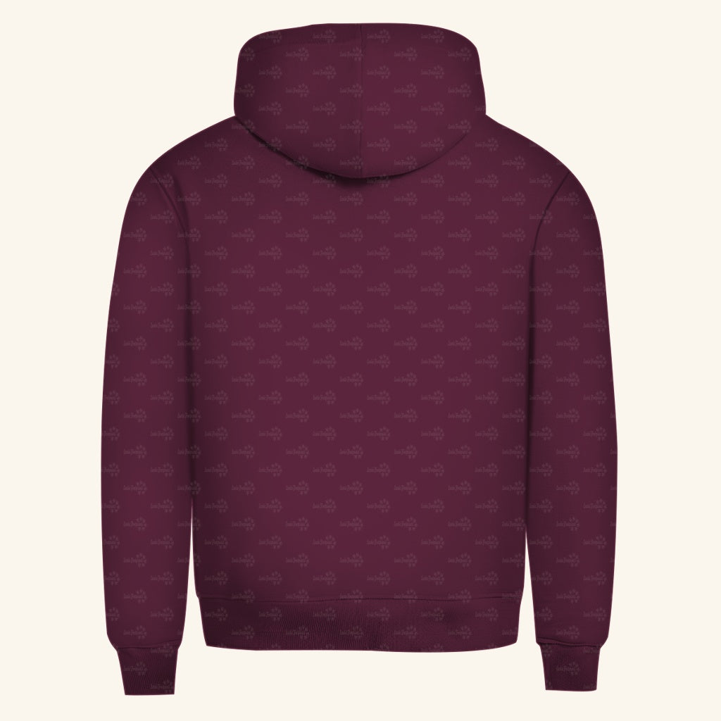Herren Bio Hoodie mit Seitentaschen | Kronengecko | Crested Gecko | Correlophus ciliatus