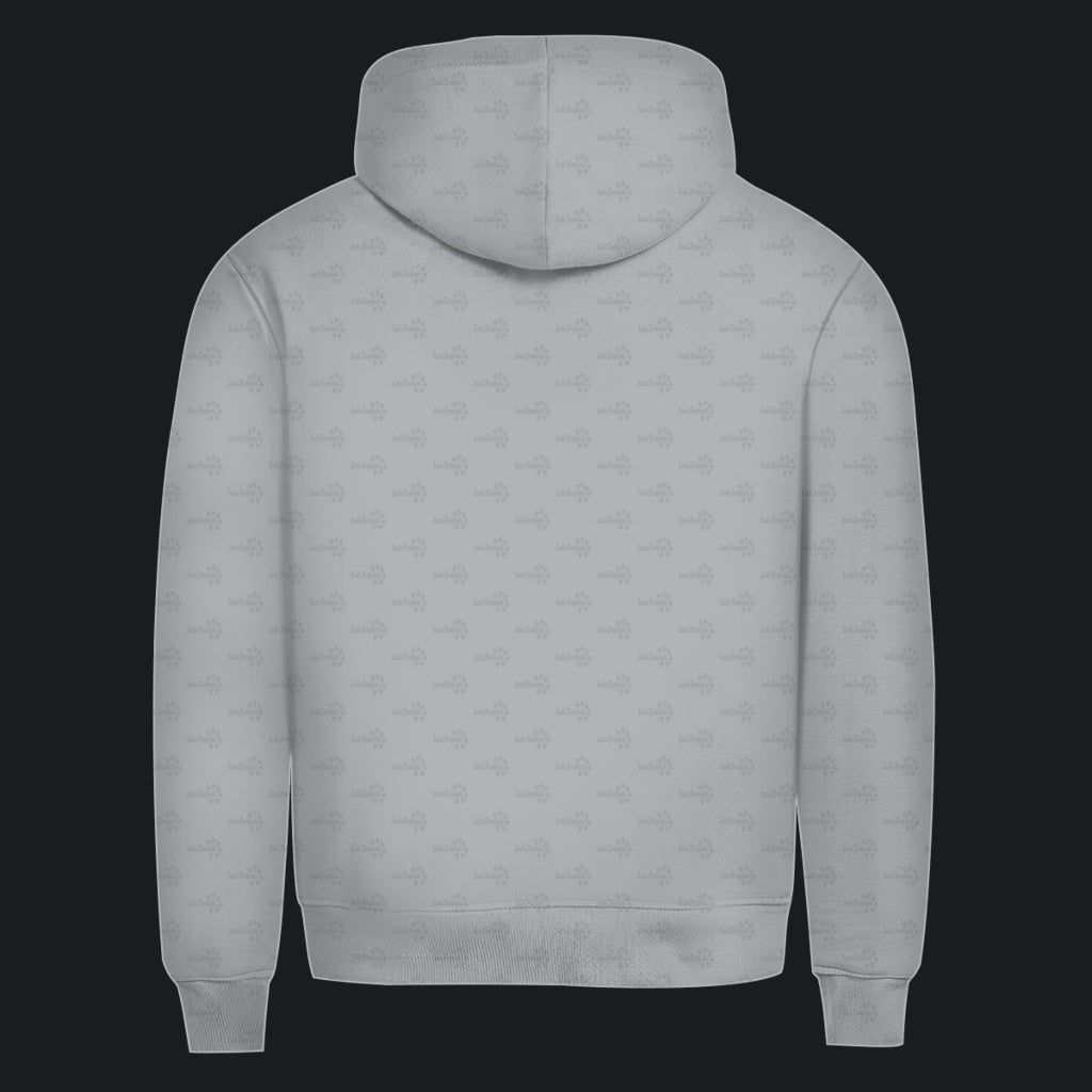 Herren Bio Hoodie mit Seitentaschen | Kronengecko | Crested Gecko | Correlophus ciliatus