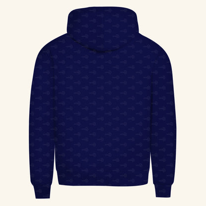 Herren Bio Hoodie mit Seitentaschen | Kronengecko | Crested Gecko | Correlophus ciliatus