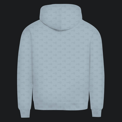 Herren Bio Hoodie mit Seitentaschen | Kronengecko | Crested Gecko | Correlophus ciliatus