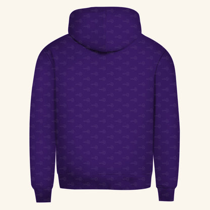 Herren Bio Hoodie mit Seitentaschen | Kronengecko | Crested Gecko | Correlophus ciliatus