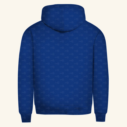 Herren Bio Hoodie mit Seitentaschen | Kronengecko | Crested Gecko | Correlophus ciliatus