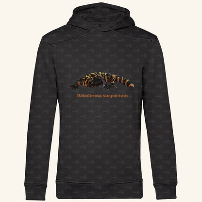 Herren  Bio mit Seitentaschen Hoodie | Krustenechse Gila Monster  Heloderma suspectum