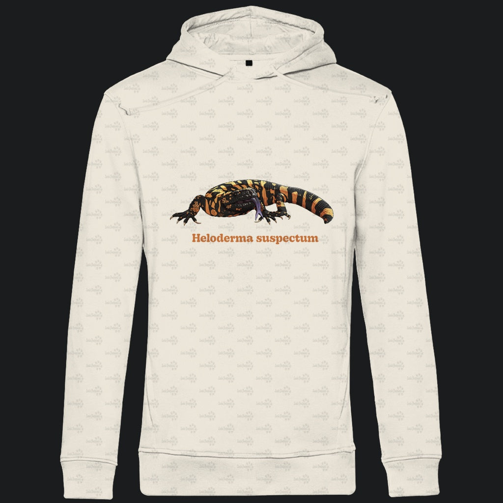Herren  Bio mit Seitentaschen Hoodie | Krustenechse Gila Monster  Heloderma suspectum