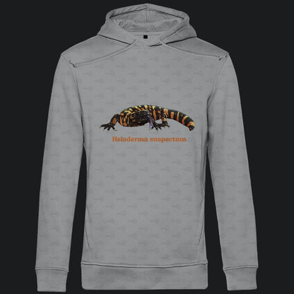 Herren  Bio mit Seitentaschen Hoodie | Krustenechse Gila Monster  Heloderma suspectum