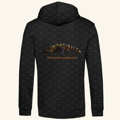 Herren  Bio mit Seitentaschen Hoodie | Krustenechse Gila Monster  Heloderma suspectum