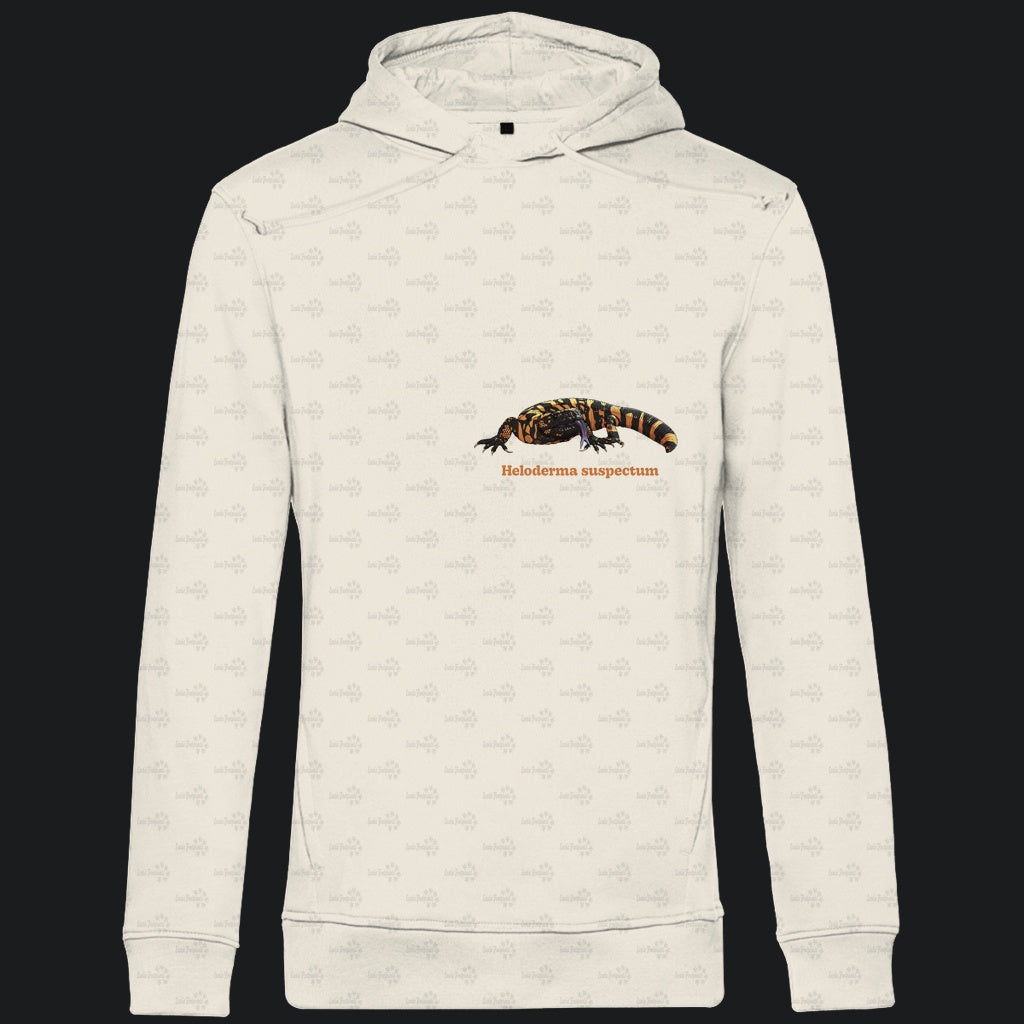 Herren  Bio mit Seitentaschen Hoodie | Krustenechse Gila Monster  Heloderma suspectum