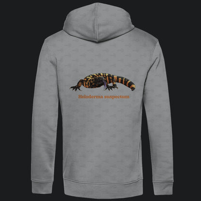 Herren  Bio mit Seitentaschen Hoodie | Krustenechse Gila Monster  Heloderma suspectum
