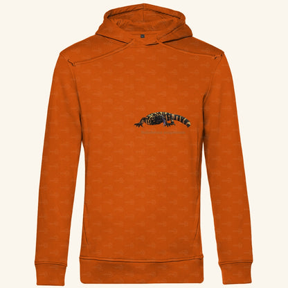Herren  Bio mit Seitentaschen Hoodie | Krustenechse Gila Monster  Heloderma suspectum
