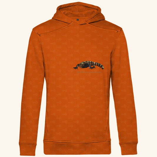 Herren  Bio mit Seitentaschen Hoodie | Krustenechse Gila Monster  Heloderma suspectum