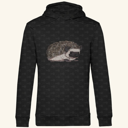 Herren Premium Bio Hoodie mit Seitentaschen | Afrikanischer Weißbauchigel Atelerix albiventris