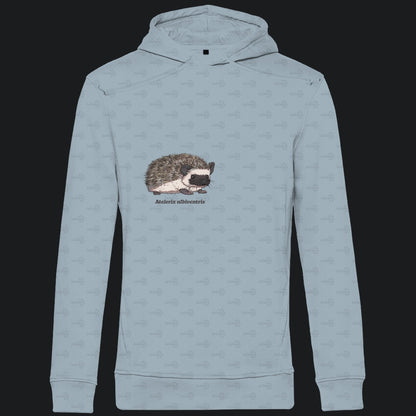 Herren Premium Bio Hoodie mit Seitentaschen | Afrikanischer Weißbauchigel Atelerix albiventris