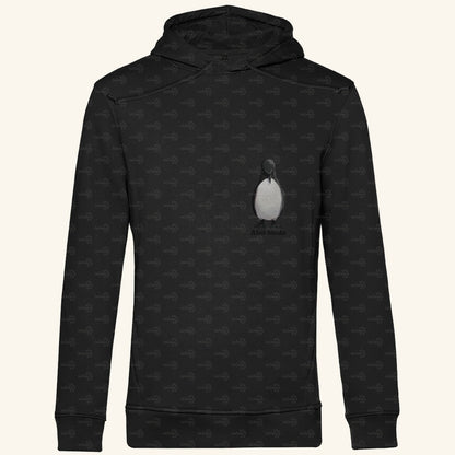 Herren Premium Bio Hoodie mit Seitentaschen | Tordalk Razorbill Alca torda
