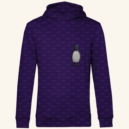 Herren Premium Bio Hoodie mit Seitentaschen | Tordalk Razorbill Alca torda