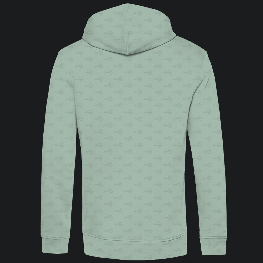 Herren  Bio Hoodie mit Seitentaschen | Blattschaf Leafsheep Costasiella kuroshimae