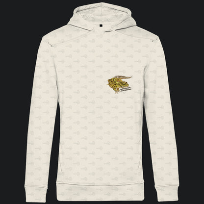 Herren  Bio Hoodie mit Seitentaschen | Leopardgecko Eublepharis macularius