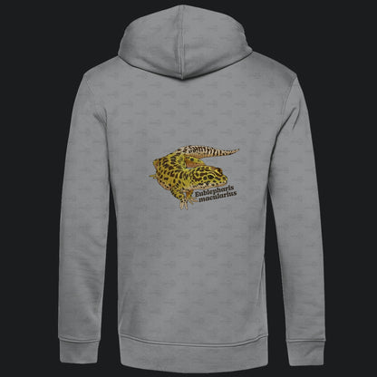 Herren  Bio Hoodie mit Seitentaschen | Leopardgecko Eublepharis macularius