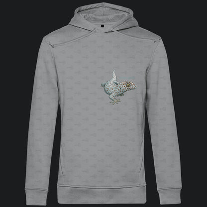 Herren Bio Hoodie mit Seitentaschen | Tokeh Gecko Gekko gecko