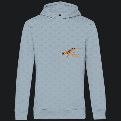 Herren  Bio Hoodie mit Seitentaschen | Tunesische Nachtskink Scincopus fasciatus