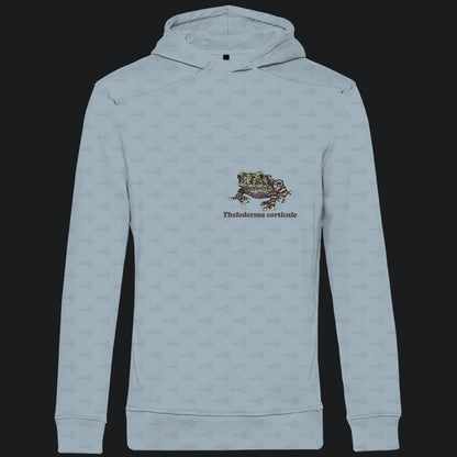 Herren Bio Hoodie mit Seitentaschen | Vietnamesische Moosfrosch  Moosy Frog Theloderma corticale