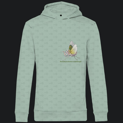 Herren Bio Hoodie mit Seitentaschen | Afrikanische Blütenmantis Pseudocreobotra wahlbergii