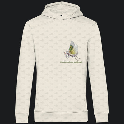 Herren Bio Hoodie mit Seitentaschen | Afrikanische Blütenmantis Pseudocreobotra wahlbergii
