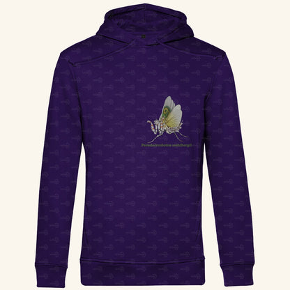 Herren Bio Hoodie mit Seitentaschen | Afrikanische Blütenmantis Pseudocreobotra wahlbergii