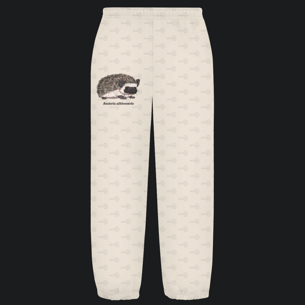 Kuschelige Unisex Sweatpants | Afrikanischer Weißbauchigel Atelerix albiventris
