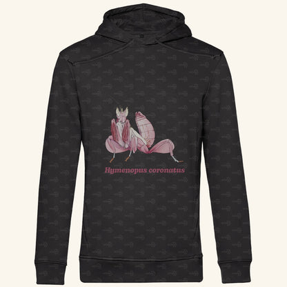 Herren  Bio Hoodie mit Seitentaschen | Orchideenmantis orchid mantis Hymenopus coronatus