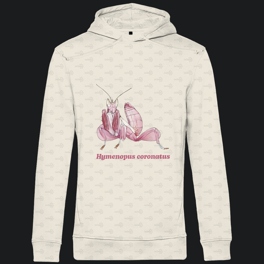 Herren  Bio Hoodie mit Seitentaschen | Orchideenmantis orchid mantis Hymenopus coronatus
