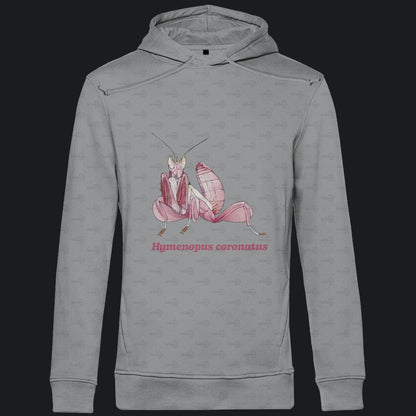 Herren  Bio Hoodie mit Seitentaschen | Orchideenmantis orchid mantis Hymenopus coronatus