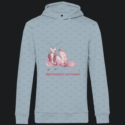 Herren  Bio Hoodie mit Seitentaschen | Orchideenmantis orchid mantis Hymenopus coronatus