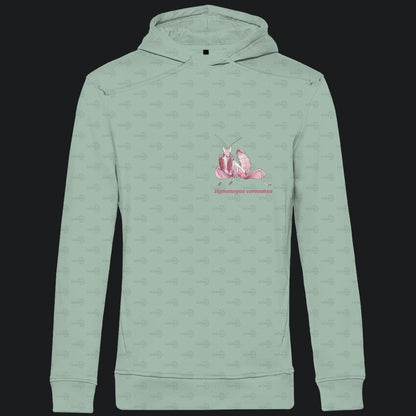 Herren  Bio Hoodie mit Seitentaschen | Orchideenmantis orchid mantis Hymenopus coronatus