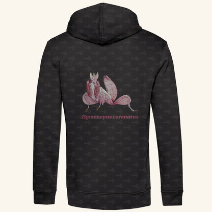 Herren  Bio Hoodie mit Seitentaschen | Orchideenmantis orchid mantis Hymenopus coronatus