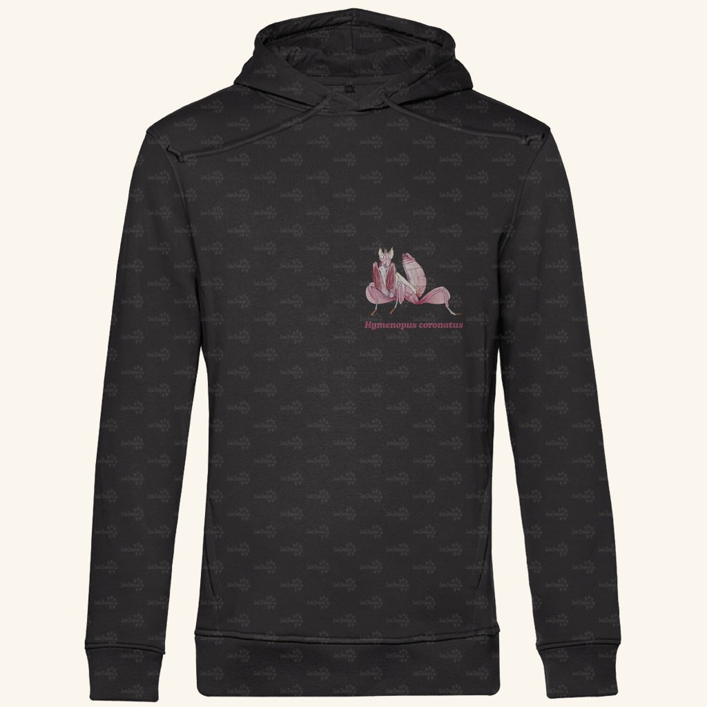 Herren  Bio Hoodie mit Seitentaschen | Orchideenmantis orchid mantis Hymenopus coronatus