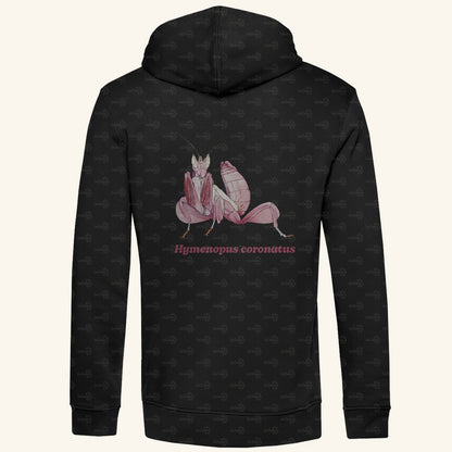 Herren  Bio Hoodie mit Seitentaschen | Orchideenmantis orchid mantis Hymenopus coronatus