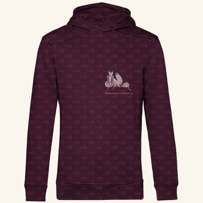 Herren  Bio Hoodie mit Seitentaschen | Orchideenmantis orchid mantis Hymenopus coronatus