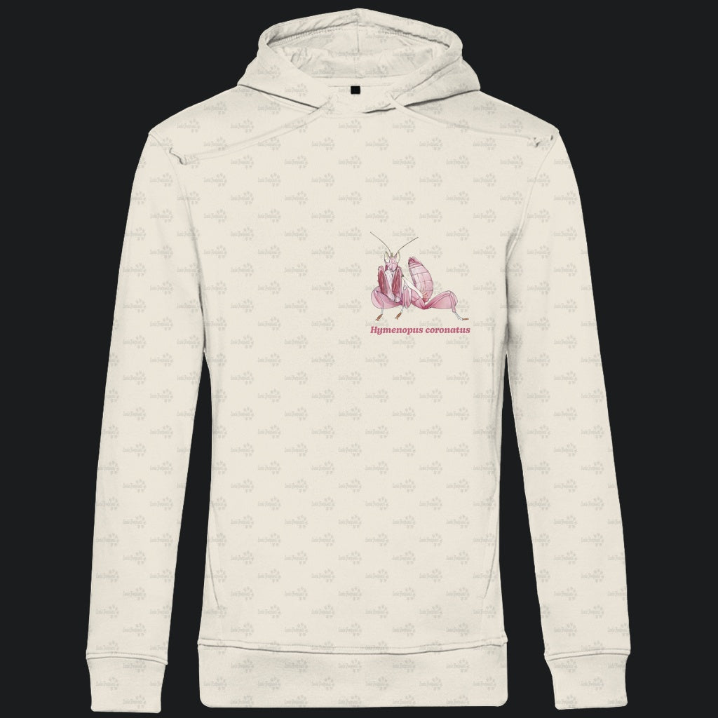 Herren  Bio Hoodie mit Seitentaschen | Orchideenmantis orchid mantis Hymenopus coronatus