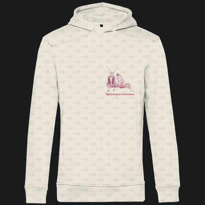 Herren  Bio Hoodie mit Seitentaschen | Orchideenmantis orchid mantis Hymenopus coronatus